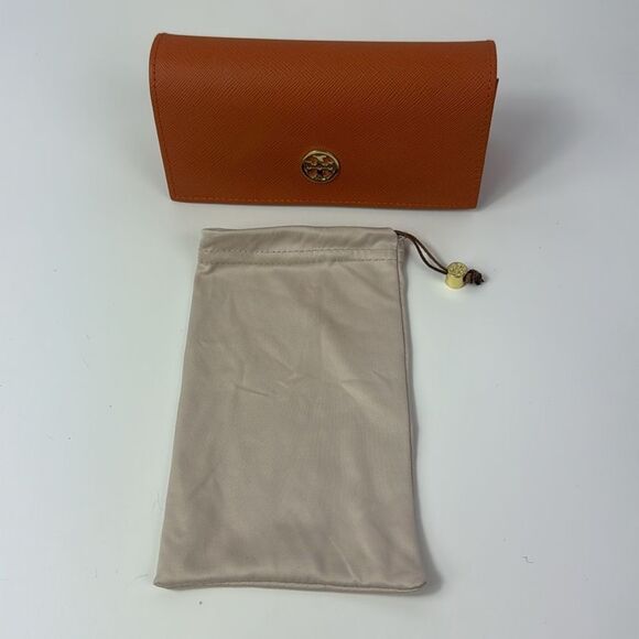Tory Burch Orange Accessorie Sunglasses Case - Picture 2 of 9
